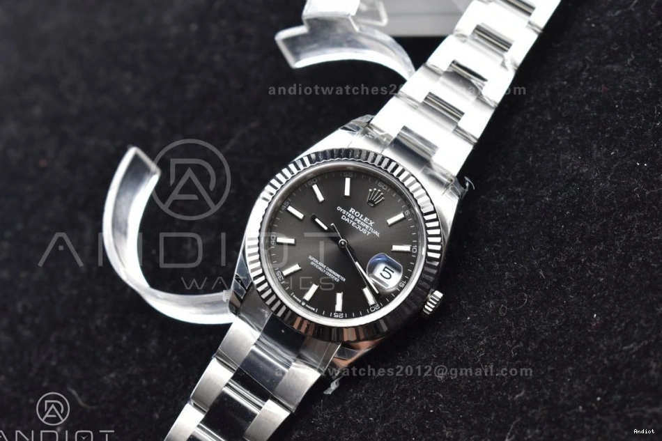 904L SS 41 DateJust Best Oyster Bracelet Dial Edition on VSF 1:1 VS3235 Grey 126334 0118